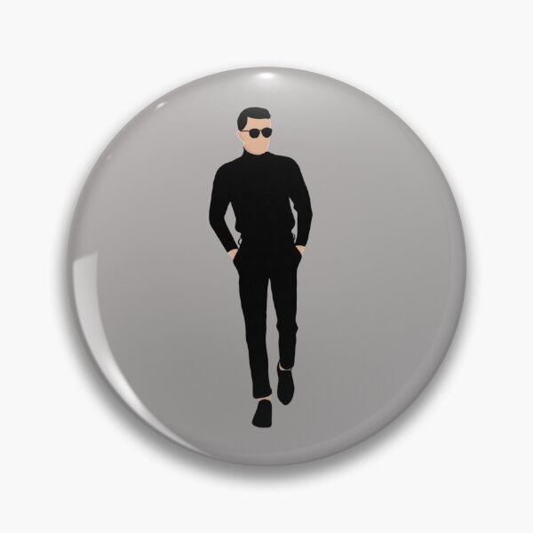 Item preview, Handsome men in black designed and sold by LU NA.