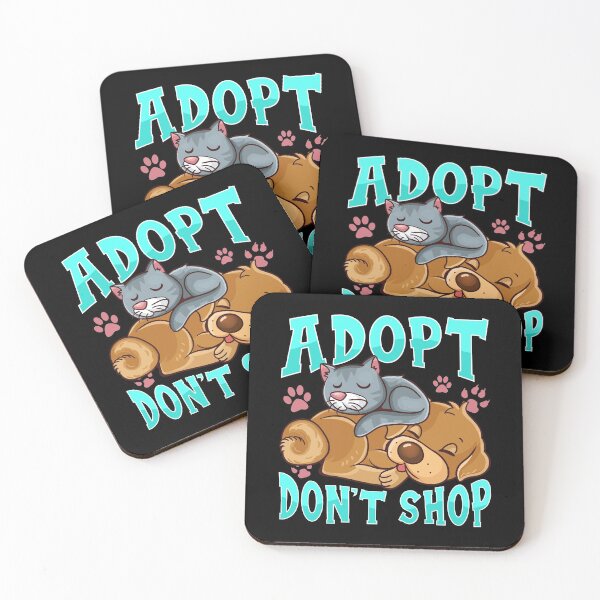 Item preview, Adopt Don't Shop Cat & Dog designed and sold by perfectpresents.