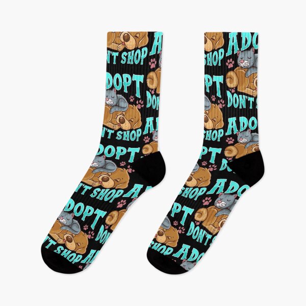 Item preview, Adopt Don't Shop Cat & Dog designed and sold by perfectpresents.