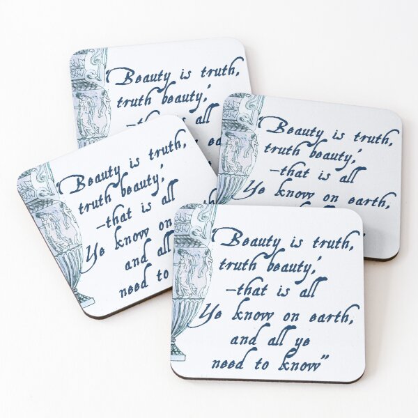 Item preview, John Keats 'Beauty is Truth' quotation designed and sold by anni103.