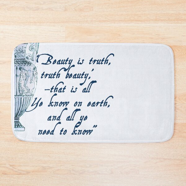 Item preview, John Keats 'Beauty is Truth' quotation designed and sold by anni103.