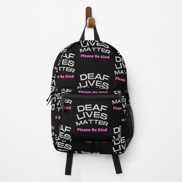 Item preview, Deaf Lives Matter ASL Hearing Impaired designed and sold by Beluved.