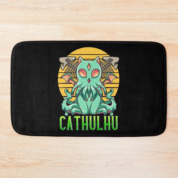 Item preview, Kawaii Cathulhu Cute Cat Cthulhu Pun Kitty Kraken designed and sold by perfectpresents.