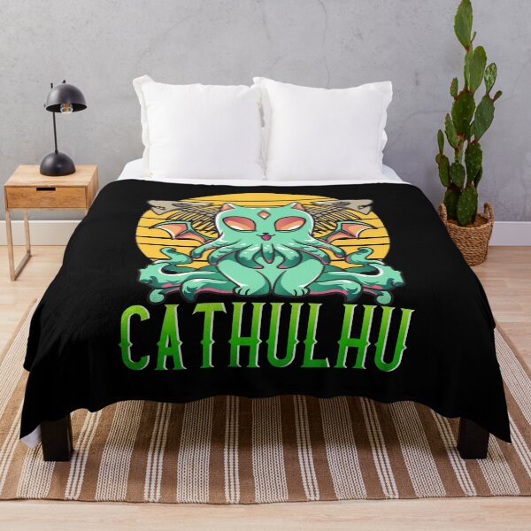 Item preview, Kawaii Cathulhu Cute Cat Cthulhu Pun Kitty Kraken designed and sold by perfectpresents.