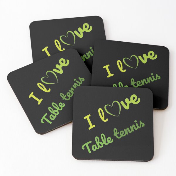 Item preview, Table tennis with heart and soul. Shades of green. designed and sold by Bodino.