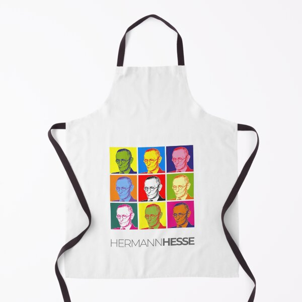 Item preview, Hermann Hesse pop-art portrait poster designed and sold by CMYKStudio.