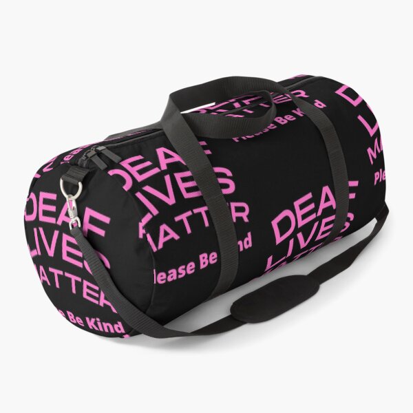 Item preview,   Deaf Lives Matter ASL Hearing Impaired Pink designed and sold by Beluved.