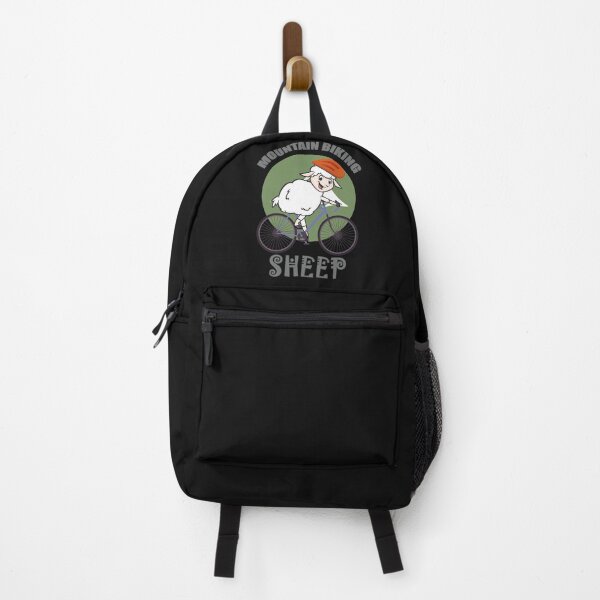 Item preview, Funny Mountain Biking  Cartoon Sheep Version 2 designed and sold by EvaWolf.
