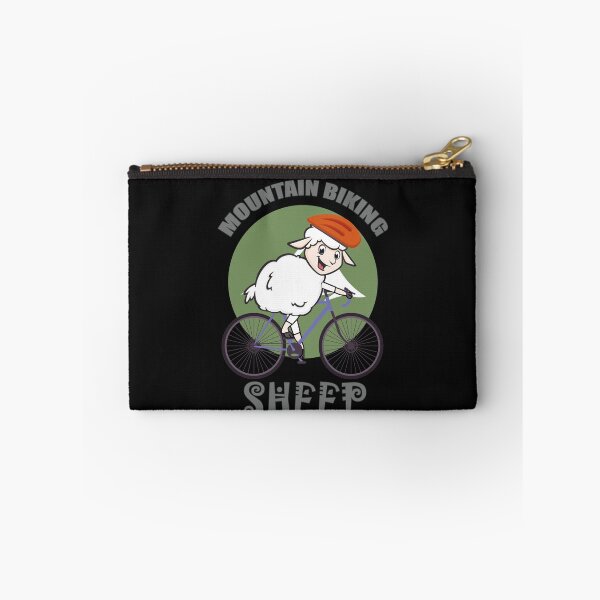 Item preview, Funny Mountain Biking  Cartoon Sheep Version 2 designed and sold by EvaWolf.