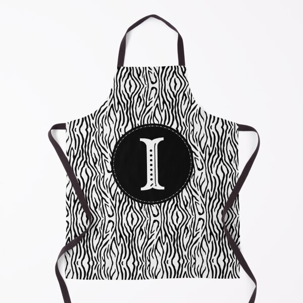 Item preview, Zebra Monogram Letter I designed and sold by MarkTees.
