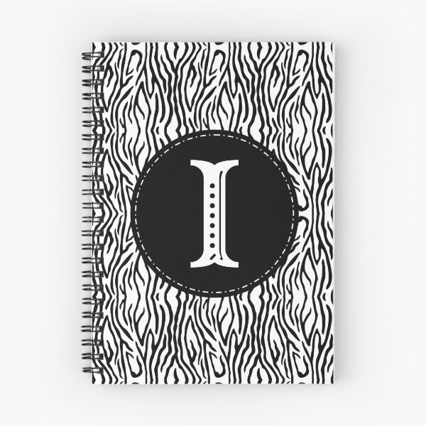 Item preview, Zebra Monogram Letter I designed and sold by MarkTees.