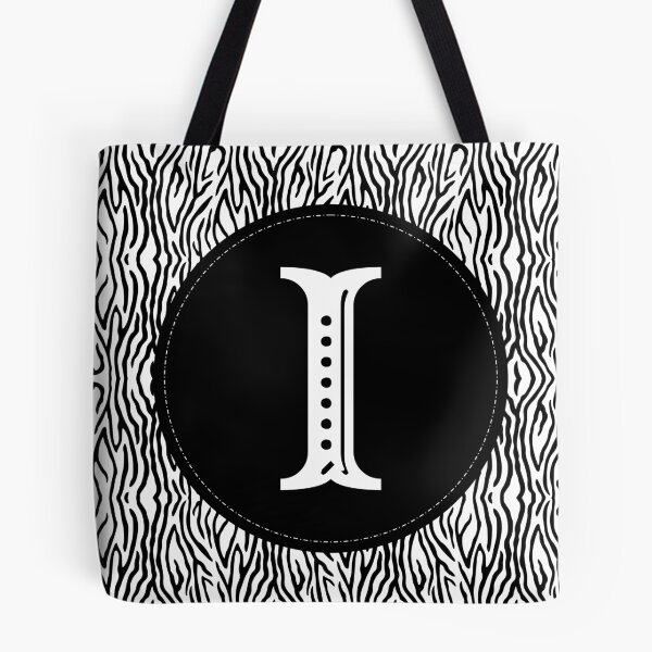 Item preview, Zebra Monogram Letter I designed and sold by MarkTees.