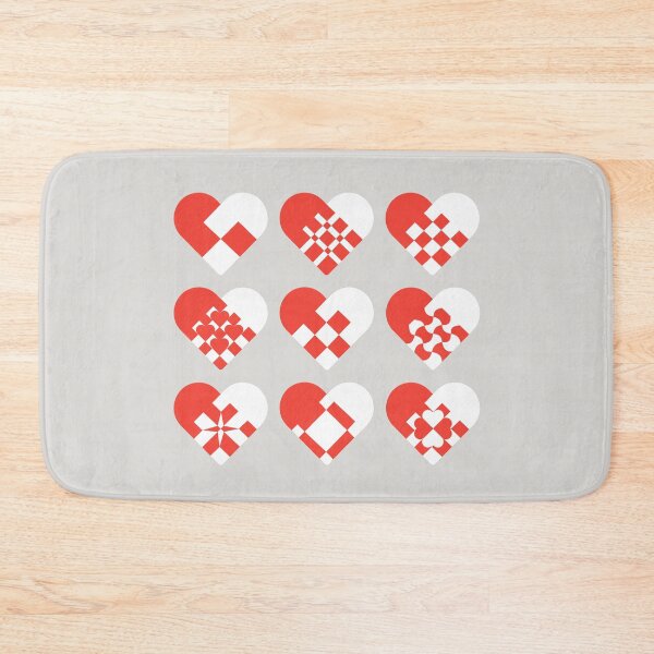 Item preview, Julehjerter/ Pleated Christmas hearts designed and sold by Emily-mi.