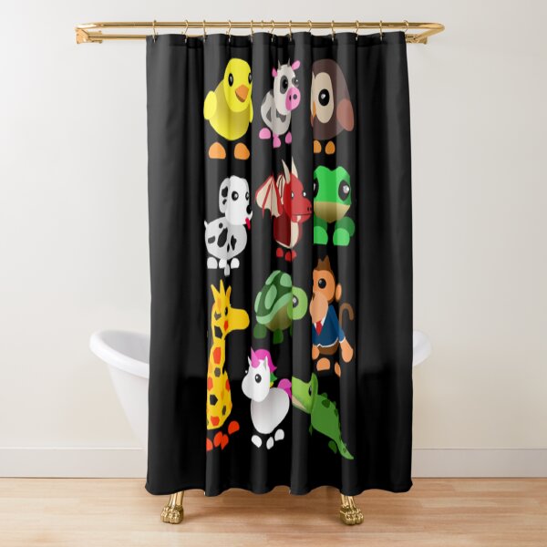 Adopt Me Roblox Shower Curtains Redbubble
