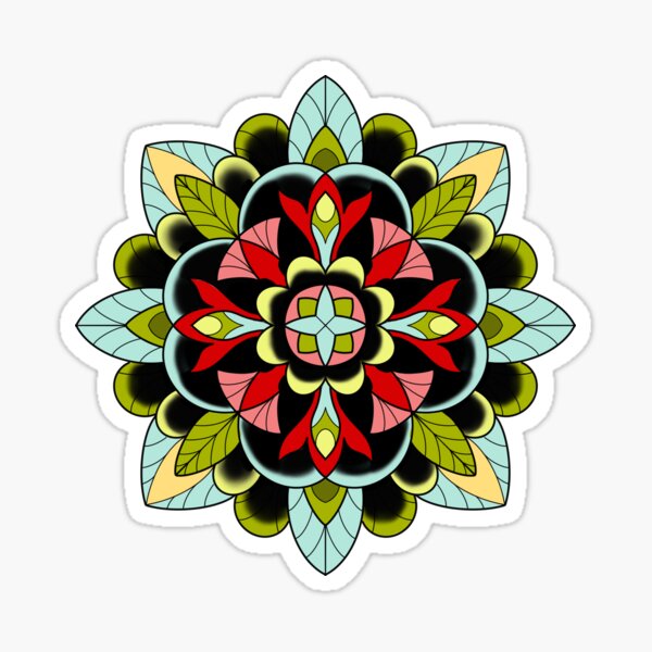 Muted Mandala Sticker
