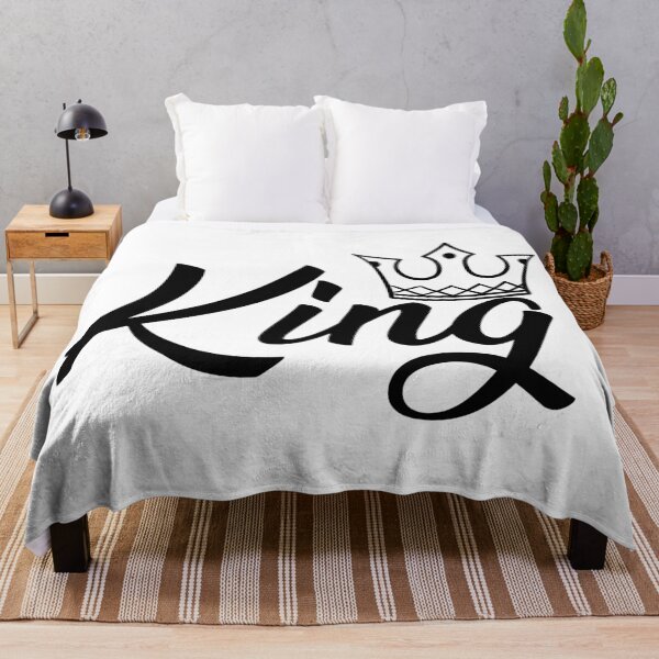 Item preview, King, king, couple t-shirt idea designed and sold by Curlyhaire.