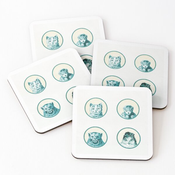 Item preview, Vintage Christmas Card - A Cat, A Dog, A Bear and an Owl designed and sold by ShipShapeShirts.