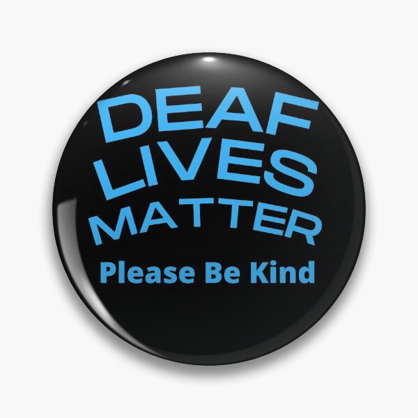 Item preview,   Deaf Lives Matter ASL Hearing Impaired designed and sold by Beluved.