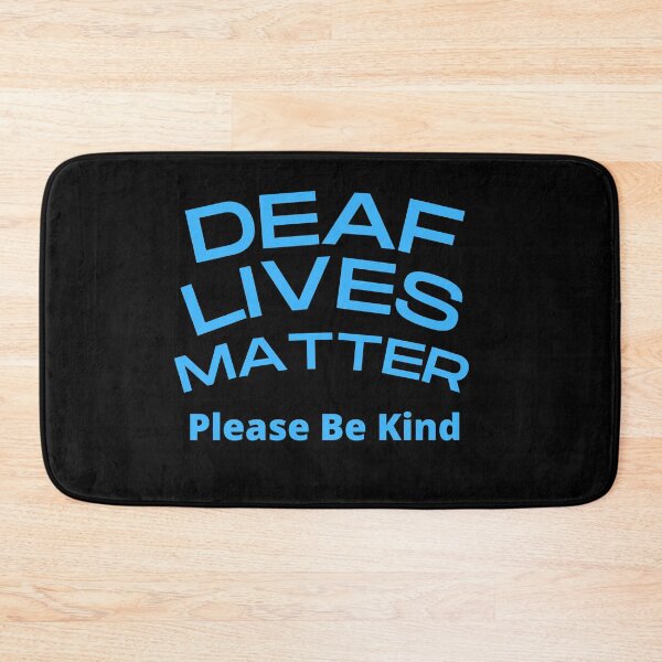 Item preview,   Deaf Lives Matter ASL Hearing Impaired designed and sold by Beluved.