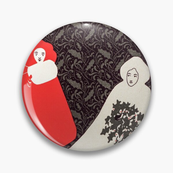 Item preview, Vintage Minimalist Winter Scarlet and Snow designed and sold by ShipShapeShirts.