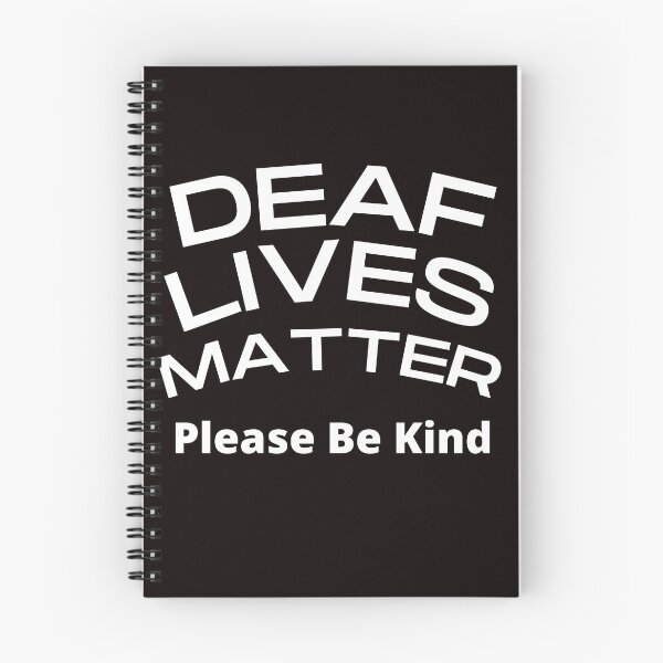 Item preview, Deaf Lives Matter ASL Hearing Impaired  designed and sold by Beluved.