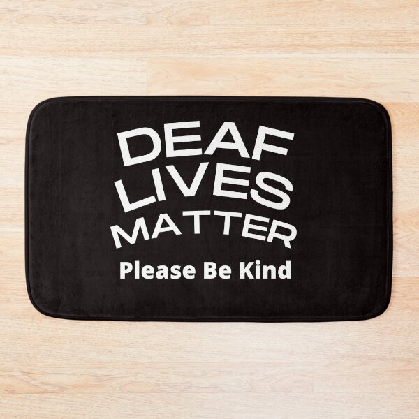 Item preview, Deaf Lives Matter ASL Hearing Impaired  designed and sold by Beluved.