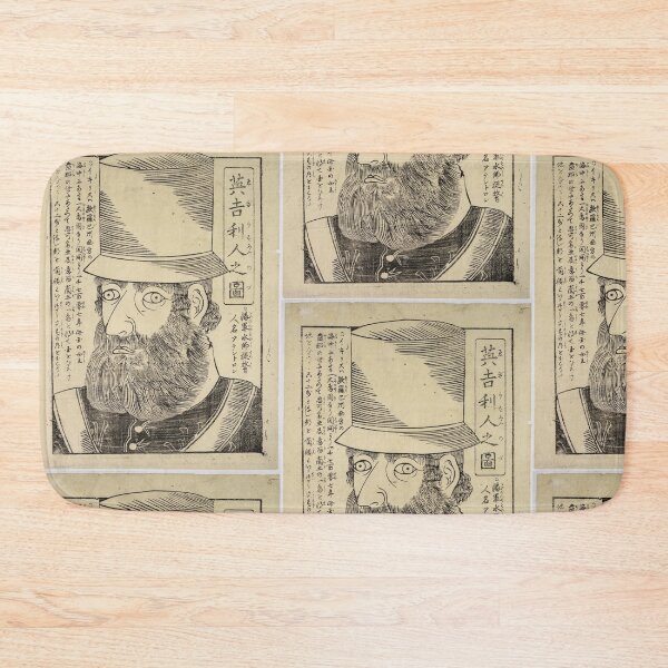 Item preview, Drawing of an Englishman Japanese Sketch designed and sold by ShipShapeShirts.