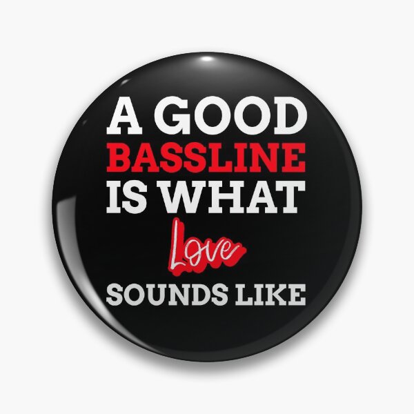 Item preview, Bassline Is Love, Music Producer designed and sold by ilovetshirts87.