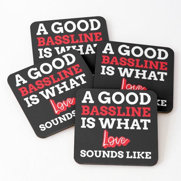 Item preview, Bassline Is Love, Music Producer designed and sold by ilovetshirts87.