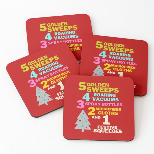 Item preview, 1 Festive Squeegee Funny Christmas Cleaning Humor designed and sold by SavvyCleaner.