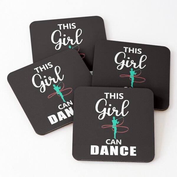Item preview, This Girl Can Dance, Rhythmic Gymnastics, Rhythmic Gymnastics Quote, Funny Gymnastic designed and sold by Aerial Addicts.