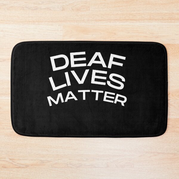 Item preview,   Deaf Lives Matter ASL Hearing Impaired designed and sold by Beluved.