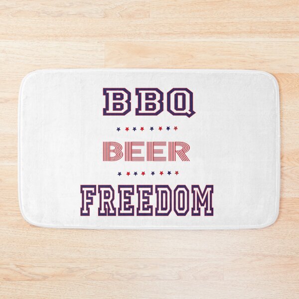Item preview, bbq beer freedom, funny, designed and sold by truewear1.