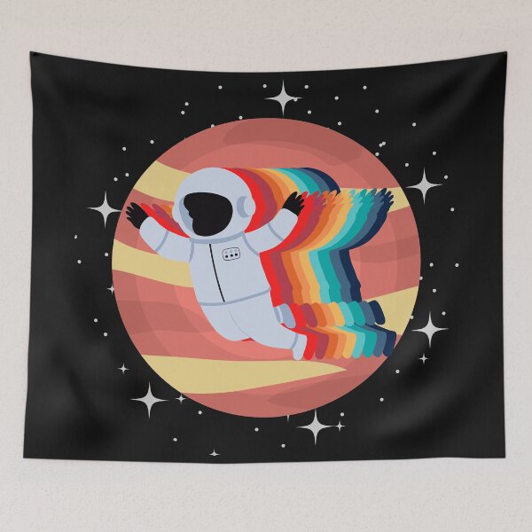 Item preview, Rainbow Spaceman designed and sold by corralmontana.