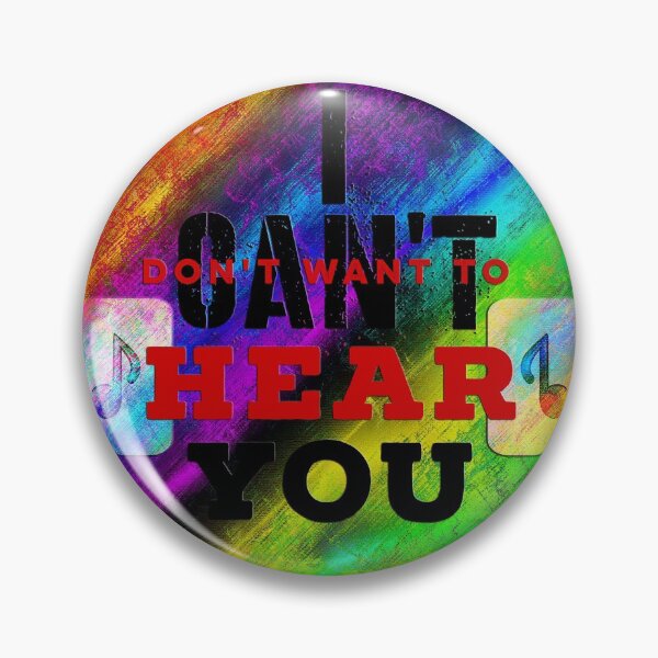 Item preview, I Can't Hear You - Headphones and Music Lovers designed and sold by PacificStreams.