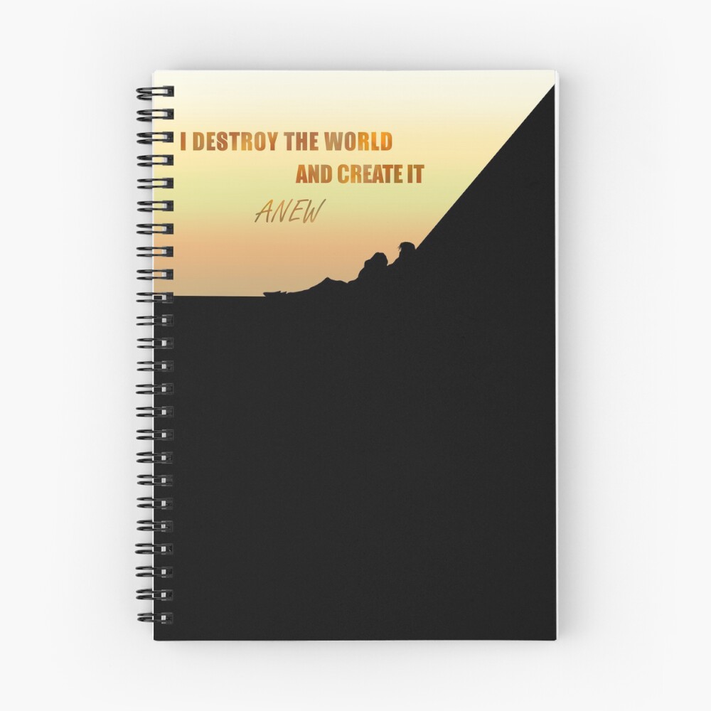 Item preview, Spiral Notebook designed and sold by littlemeteorite.
