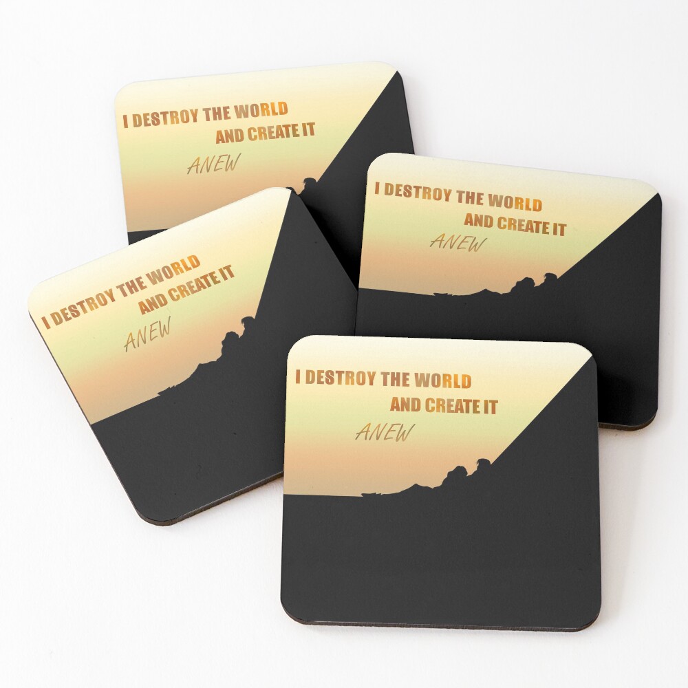 Item preview, Coasters (Set of 4) designed and sold by littlemeteorite.
