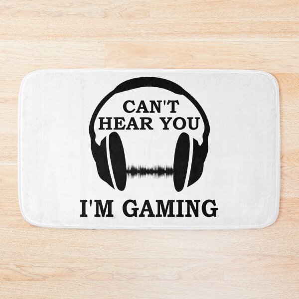 Item preview, Funny Gamer Gift I Can't Hear You I'm Gaming designed and sold by FunnyDSN.