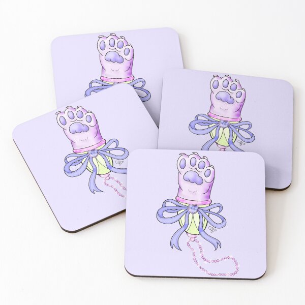 Item preview, Lucky Bean Toes {Purple} designed and sold by CaseyLeeArt.
