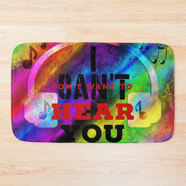 Item preview, I Can't Hear You - Headphones and Music Lovers designed and sold by PacificStreams.