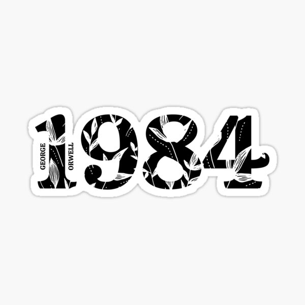 Item preview, George Orwell 1984 designed and sold by NomadMessenger.