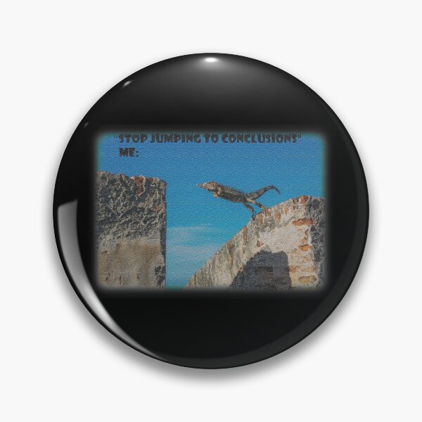 Item preview, Stop Jumping to Conclusions Iguana Meme Texturizer Filter designed and sold by LuckyKermit.