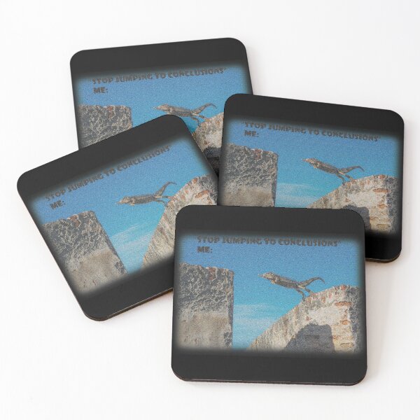 Item preview, Stop Jumping to Conclusions Iguana Meme Texturizer Filter designed and sold by LuckyKermit.