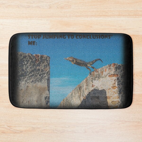 Item preview, Stop Jumping to Conclusions Iguana Meme Texturizer Filter designed and sold by LuckyKermit.