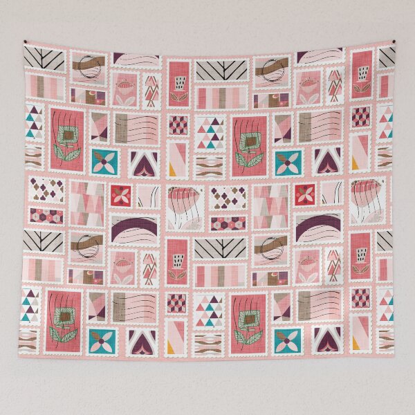 Item preview, Snail Mail Pink Pastel designed and sold by susycosta.