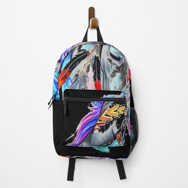 Item preview, Cute Multicolored Horse Painting designed and sold by Black Queens.