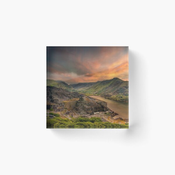 Item preview, Snowdon Mountain from Slate Quarry Llanberis designed and sold by AJEvans.