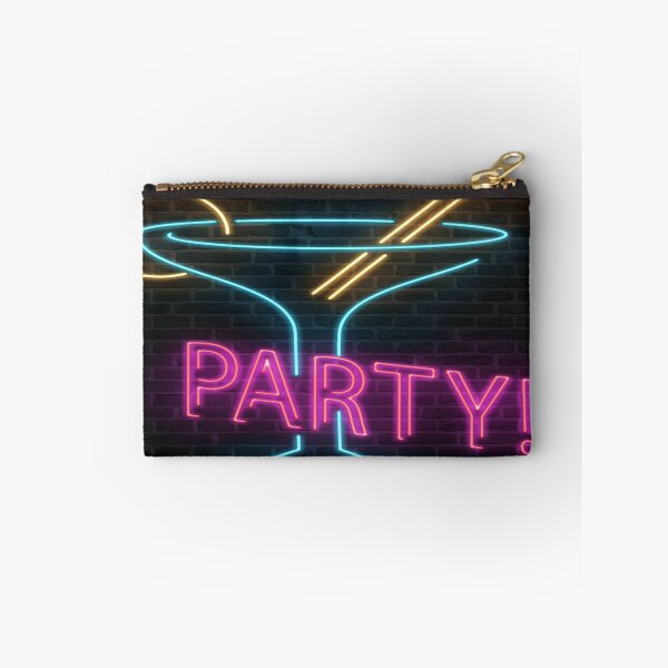 Item preview, Neon party martini glass designed and sold by Graphzzzillaa.