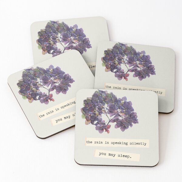 Item preview, Vintage Pressed dried hydrangea flower designed and sold by Nyanko-Sempai.