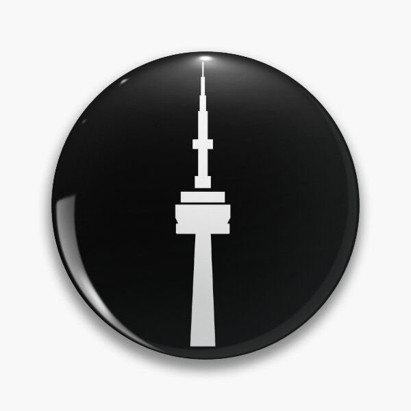 Item preview, CN Tower Toronto Simple - White logo designed and sold by zangetsukai.